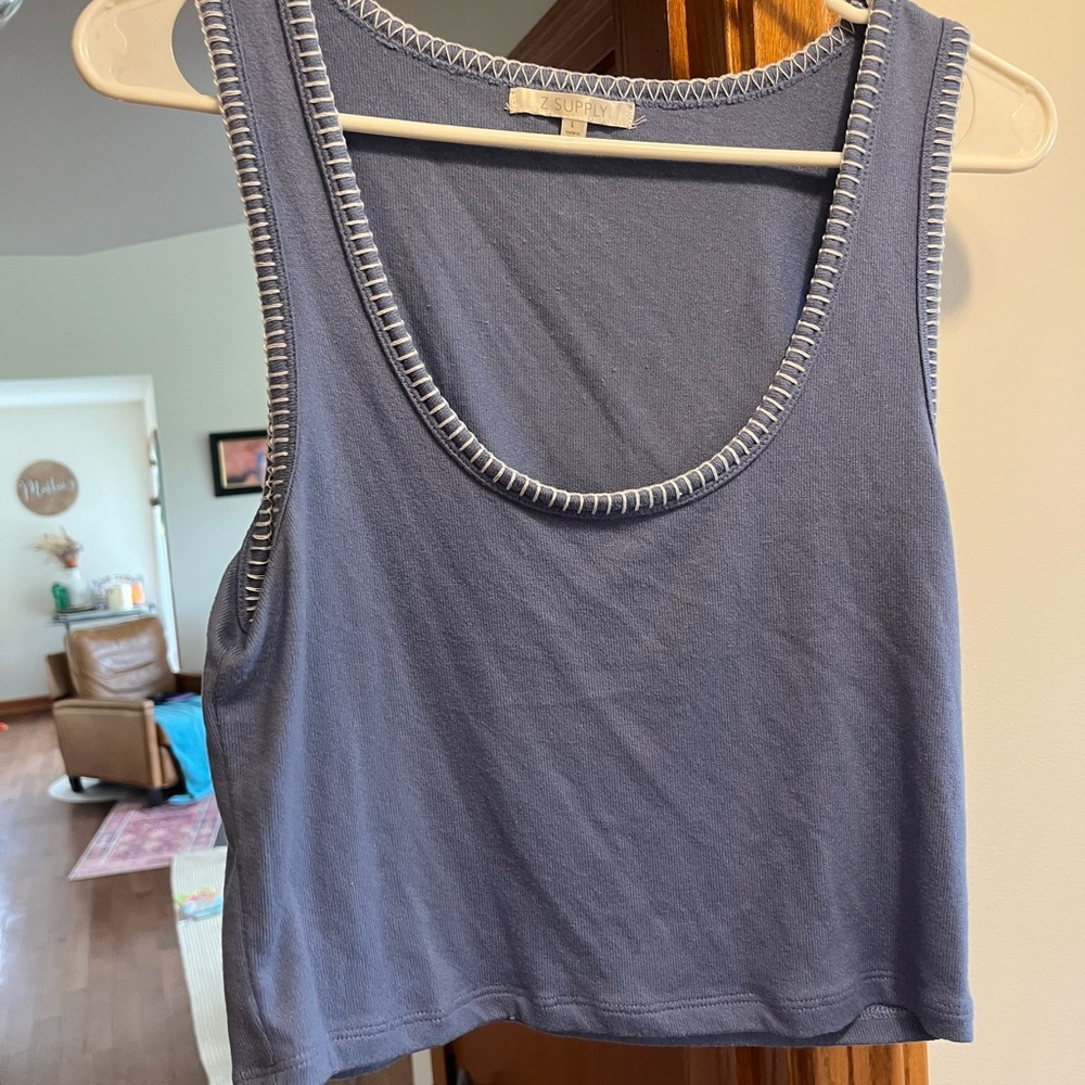 Women's Blue Tank Top